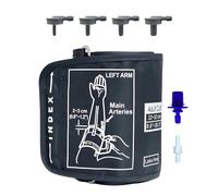 1Set 9'-21'(22-52CM) Extra Large Blood Pressure Cuff Adjustable Wide-Range Replacement Big and The Replacement Cuff is Easy to self-Adjust to Improve Accuracy. Suitable for Adult Normal and Big arms