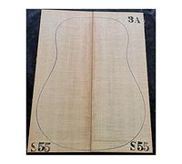 1Set AAA Claw Pattern Sitka Spruce Solid Wood Guitar Panel Material Guitar Maintenance Material 540 * 220 * 4.5mm Guitar body replacement (Color : S55)