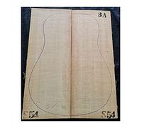 1Set AAA Claw Pattern Sitka Spruce Solid Wood Guitar Panel Material Guitar Maintenance Material 540 * 220 * 4.5mm Guitar body replacement (Color : S54)