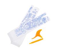 1Set Acupressure Socks Reflexology Therapy Complete Foot Massage Tool Kit with Trigger Point Sticks for Spa Relaxation Office Travel