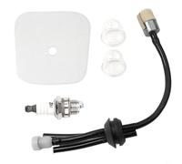1set Air Filter Replacement Kit Fuel Lines for Primer Bulb For two cycles of Little for Wonder engine SV-4B SV-4BH SV-5C for Mantis 7222M 7920 7924 Tiller Cultivator(1set)