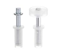 1Set Bifold Door Hardware Kit Include Bifold Door Hardware Top Pivot and Guide Wheel Bi-fold Closet Door Hardware Kit for Folding Pocket Door Sliding Wardrobe Door Accordion Door Barn Door