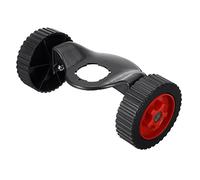 1Set Bilateral Wheel for Electric Grass Trimmer Auxiliary Tool Disassembled Lawn Mower Wheels Garden Parts Black&Red