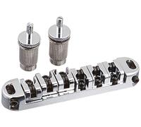 1set BM-06 Locking Tune-o-matic Guitar Bridge Roller Saddle for Gibson LP Replacement