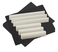 1Set Bone Blank Saddle Nut for Accoustic/Classical Guitar,MusicOne