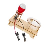 1Set Brine Conduction Electric Experiment Kit DIY Physics Teaching for Students Project for Understanding Saltwater Power Generation and Circuit Principles
