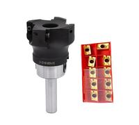 1set C12 C16 C20 FMB22 C3/4 FMB22 Face Endmill Holders +bap400R+10pcs APMT1604 Carbide Inserts for CNC Machine Milling(BAP400R-63-22-4T,C3-4-FMB22)