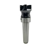 1set C12 C16 C20 FMB22 / MT2 MT3 MT4 FMB22 Tool Holder FMB22 Face Endmill Holder R8 + BAP300R 40 50 63MM for CNC Machine Milling(MT3-FMB22(300R 60))