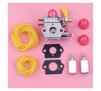 1set Carburetor Carb for Poulan for Craftsman for Weed for Eater for String for Trimmer for Zama C1U-W18 Fuel Filter Line Primer Bulb Gasket Kit