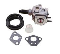 1Set Carburetor For TH43 TH48 KBH48A Strimmer Trimmer 2024 Carb Gasket Fuel Line Primer Bulb Replacement Carburetor Carb