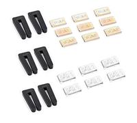 1Set Ceiling Fan Blade Self-Adhesive Weights Balance Kit (9x3GM+6x5GM+6xclips) for Fan Correct Irregular Movements,Reduce Noise
