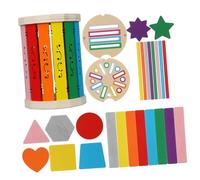 1Set Color Matching Cup Montessori Sorting Developmental Sensory Plaything for Engaging Color Recognition Fine Motor Skills Activity for Boys