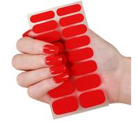 1Set Color Nails Stickers Decals Waterproof for Securedly in Various Climate Strips Multicolor