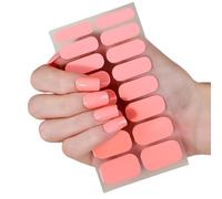 1Set Color Nails Stickers Decals Waterproof for Securedly in Various Climate Strips Multicolor