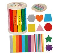 1Set Color Sorting for Classification Cups with Sticks Fine Motor Skills Development Educational Playroom Essential for Early Learning