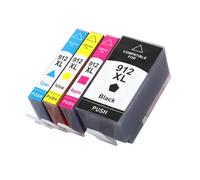 1set Compatible For HP 912XL 912 HP912 Ink Cartridge OfficeJet Pro 8020 8022 8023 8024 8025 8026 8028 8035 Printer(1set)