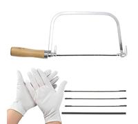 1set Coping Saw,Coping Saw for Woodworking,Precise and Smooth Cutting,Providing Comfortable and Anti-Slip Grip,Suitable for Model Making and Toy Creation of Custom Shapes.