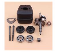 1set Crankshaft Crank Bearing Oil Seal Bolt Gasket Kit for Husqvarna 142 141 137 136 41 36 for Chainsaw Parts 530056363