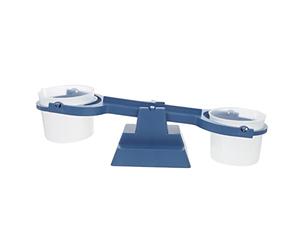 1set Double Bucket Balance Scale Portable Student Balance for Classroom Teaching for Home Learning and Science Experiments Design Lightweight and Convenient to Store