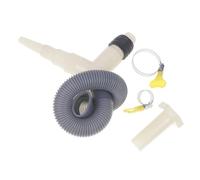 1Set Drainage Tee Adapter Drainage Pipe Fitting For Washing Machine Dryer Drain With Extended Drainage Hose