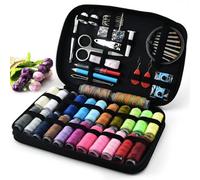 1set Easy to Use 99 Professional Sewing Tools Beginner Hand Sew Kit for Clothing Repairs All Essential Supplies,20.8 * 14.5 * 4cm