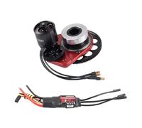 1Set Electric Starter for DLE 111CC V2 Version Gasoline Engine RC Model Aircrafts(Starter motor ESC)