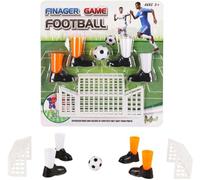 1Set Finger Soccer Accessory Ornament, Ideal Party Finger Football Accessory Ornament, Fun Finger Game Set with Two Goals，Finger Puppets Accessory, Home Ornament，Puppets and Puppet Theatres，Accessorie