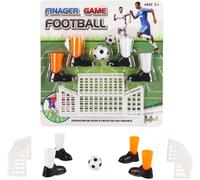 1Set Finger Soccer Ornament, Ideal Party Finger Football Accessory Ornament, Fun Finger Game Set with Two Goals，Finger Puppets Accessory, Home Ornament