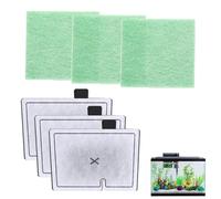 1Set Fish Tank Filter Cartridges Kit for Aquarium, 3 Month Service Kit | Effective Filtration Power, Compatible with Interpet Internal CF Cartridge Filters; (Filter Cartridges and Algaway Pads)