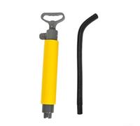 1Set for KAYAK Canoe Bilge Pump with Tube, Portable Floating Hand Pump Manual Bilge Water Pump, Can Float Water On The Bottom Manually(Yellow)