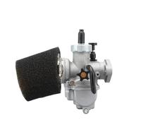 1SET For PE17mm 19mm 22mm 24mm 26mm 28mm Scooter Motor Flange Carburetor With Carb Jets Foam Air Filter Cleane Carburetor Racing(PE26mmCarburetor Set)