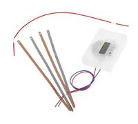 1Set Fruit Battery Science Experiment Kit with Digital Clock Plates Engaging Educational for Students to Explore Electric Circuits and DIY Learning Fun