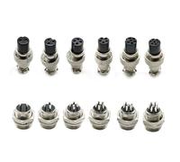 1Set GX20 Aviation Connector Plug Socket Circular Connector 2 3 4 5 6 7 8 9 10 12 13 14 15 Pin M19 19mm Cable Wire Male Female(9Pin)