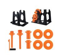 1Set Hand Crank Filament Spooler for Efficient 3D Printing Winding Prevents Tangles Bulk Spool