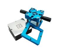 1Set Handle Reballing Jig with 184Pcs BGA Stencils Kit for BGA IC Repair reworking BGA 90MM Blue