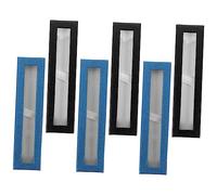 1set Heaven and Earth Cover Pen Case Clear Pencil Case Clear Holder Crayon Erasable s Stand cil Case with Calculator cil Storage Pouch cil Boxes Paper 6pcs