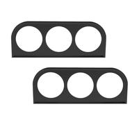 1set Hole Gauge Pod 52mm Iron Dashboard Mount for Vehicle Operation 2pcs