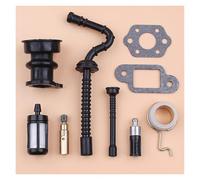 1set Intake Manifold Boot Oil Pump Worm Gear Fuel Hose Filter Kit for STIHL 025 023 021 MS250 MS230 MS210 Chainsaw Parts