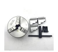 1Set K11-100 3 Jaws Manual Lathe Chuck with Machine Tools Accessories K11-100 3-Jaw Lathe Chuck Self-Centering Metal