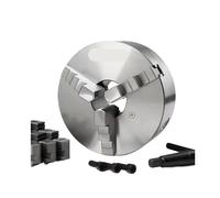 1Set K11-100 3 Jaws Manual Lathe Chuck With Turning Machine Tools Accessories 3-Jaw Self-Centering(K11-100)