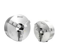 1Set K11-80/100 K11-125/130/160/200 K01 K02 3 Jaws Manual Lathe Chuck with Turning Machine Tools Accessories Centering Metal New(K01-80)