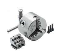 1Set K11-80 3 Jaws Manual Lathe Chuck with Turning Machine Tools Accessories K11 80 3-Jaw Lathe Chuck Self-Centering