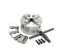 1SET K11 K12-100 80 Three-jaw Manual Lathe Chuck with Machine Parts K11-100 Three-jaw Lathe Chuck Self-Centering Metal(K12-100)