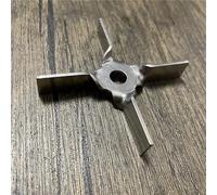 1set lab 304 stainless steel four-leaf blade with rod 6cm 7cm paddle for laboratory mixer stirring equipment(70x8x400mm)