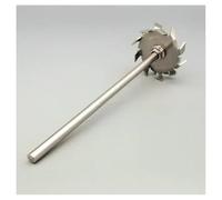 1set Laboratory 304 Stainless Steel Sawtooth Disc Stirrer Dispersive Disc With Stirring Rod Laboratory Equipment