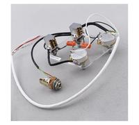 1Set Loaded Pre-wired Electric Guitar Push Pull Wiring Harness Prewired Kit For LP/SG