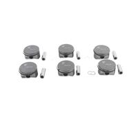 1Set M54 3 0 Engine Pistons Rings Set +0 5 11257506222 11257506252 Compatible With 330i 530i X3 X5 E46 E36 E39 Models