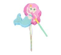1Set Mermaid Pinata Kit with Stick for Birthday Party Decorations Easy Setup for Under the Sea Theme Celebrations for Fun Games and Festivities