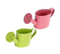 1set Mini Watering Can for Dollhouse Photo Props Micro Scene Decor for Collectors and Miniature Lovers 2pcs