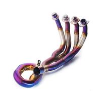 1set Motorcycle Durable Accessories Exhaust Modified Front Mid Pipe Muffler Slip On For Y&amaha R6 2006-2018 Exhaust Pipe for Motorcycle(Style 2)